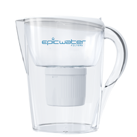 Pure Pitcher | Removes Fluoride & PFAS in White Classic