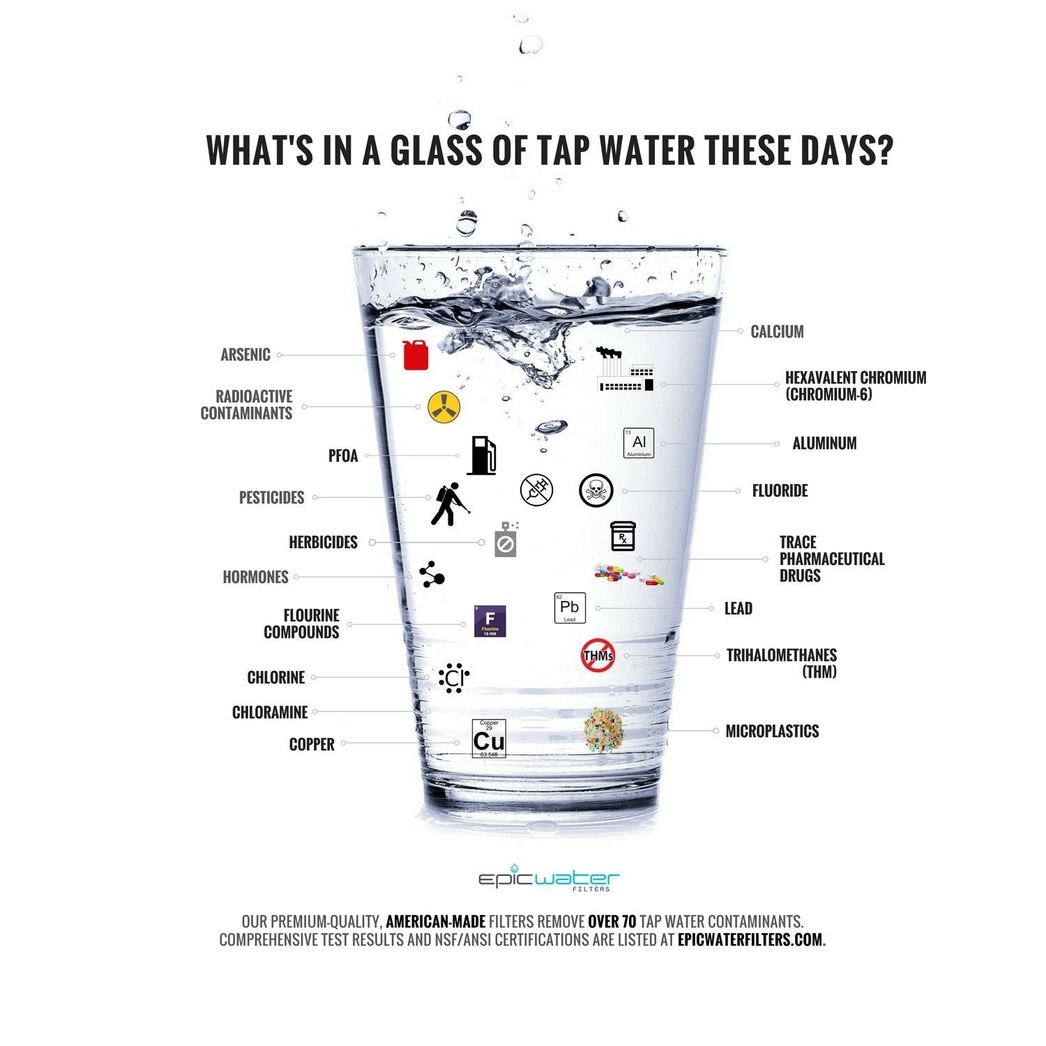 Pure Replacement Filter | Removes Fluoride & PFAS